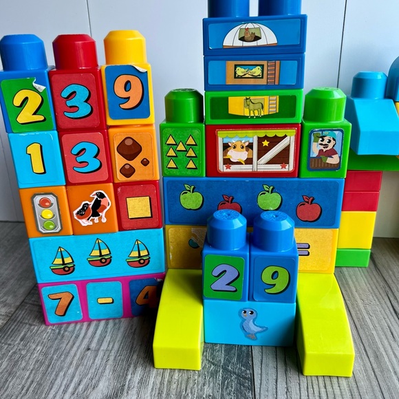 MEGA BLOKS building brick STEM toys 122 bricks - Picture 4 of 11